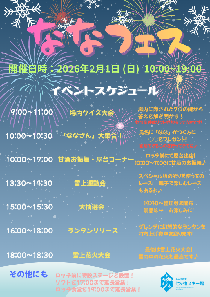 現在の画像に代替テキストがありません。ファイル名: ななフェスポスター完.png